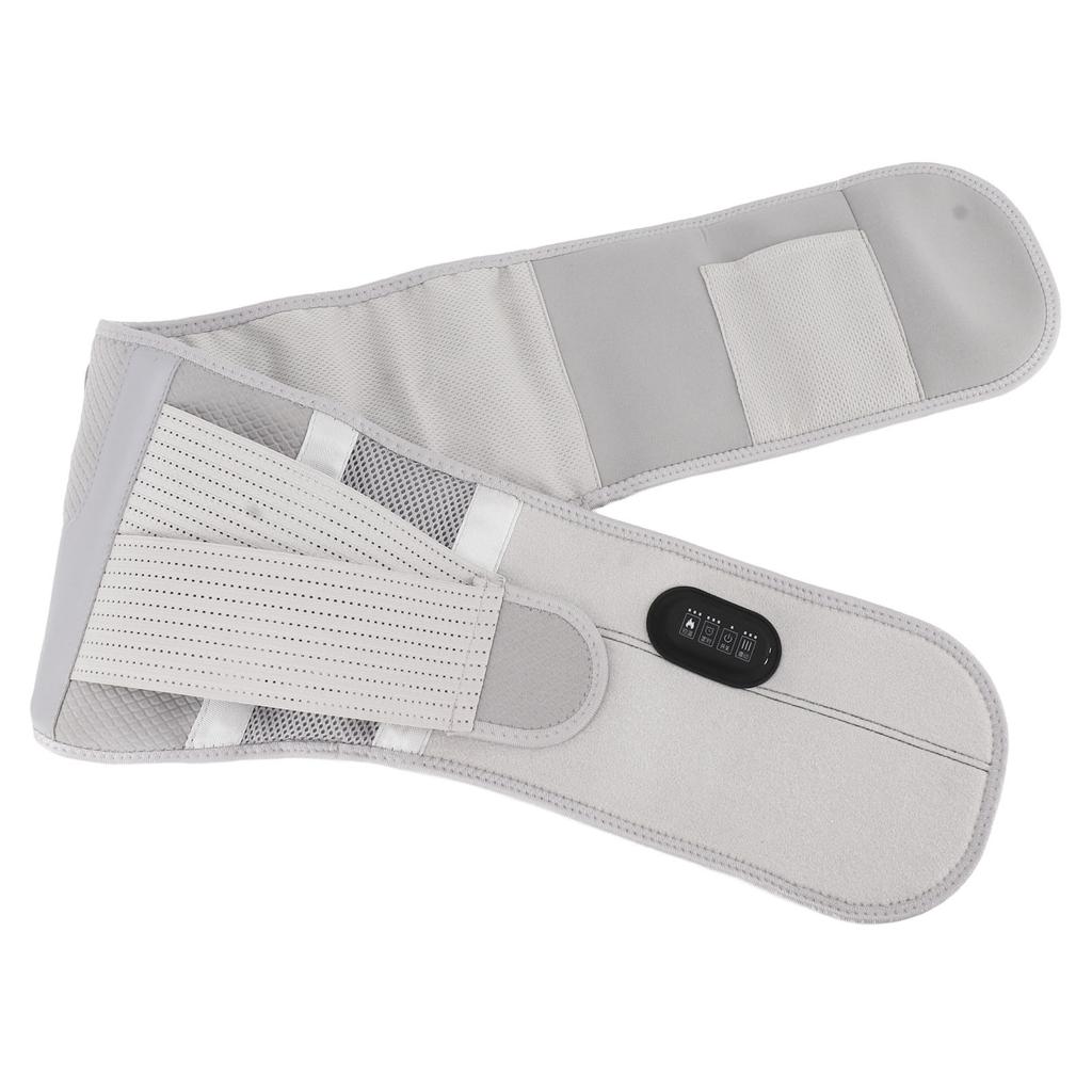 Electric Heat Waist Belt 3 Levels Adjustable Temperature Abdominal Vibration Massage Heating Belt