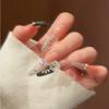 Кошачий Глаз Носимый Ноготь Чистый Ручной Работы Ногтевая Пластина Накладной Ноготь Носимая Ногтевая Пластина Продвинутое Ощущение Тонкий Собака Длинный