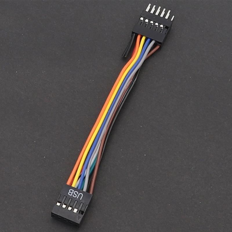 Внутренний USB-разъем материнской платы 11-контактный на 9-контактный кабель-переходник USB для повышения производительности и надежного подключения