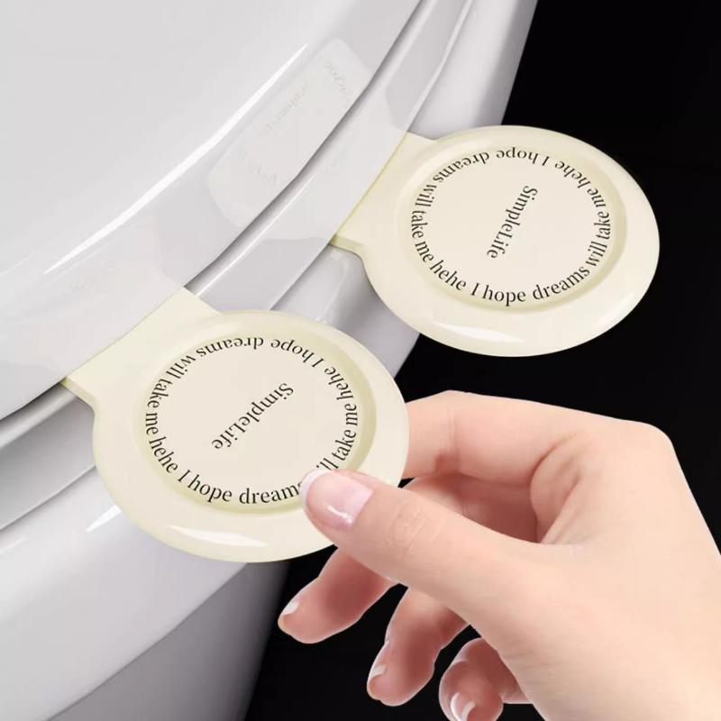 Подъемник для унитаза 2-в-1 Ароматерапия Не грязные руки Поднятая ручка сиденья унитаза Ароматизатор воздуха для туалета Принадлежности для туалетной комнаты