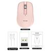 FMOUSE 2.4G+BT5.1 Двухрежимная беспроводная мышь Компьютерные игровые мыши Эргономичный дизайн 4 передачи