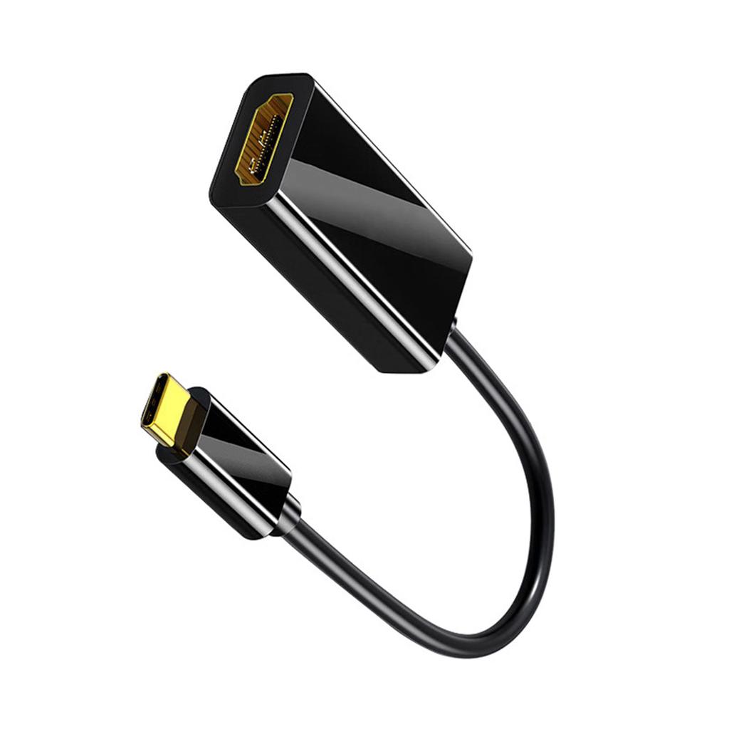 USB C To HDMI Adapter 4K Type C To HDMI Video Converter For MacBook Pro Samsung Note 9 Huawei Mate 40/50 Phone