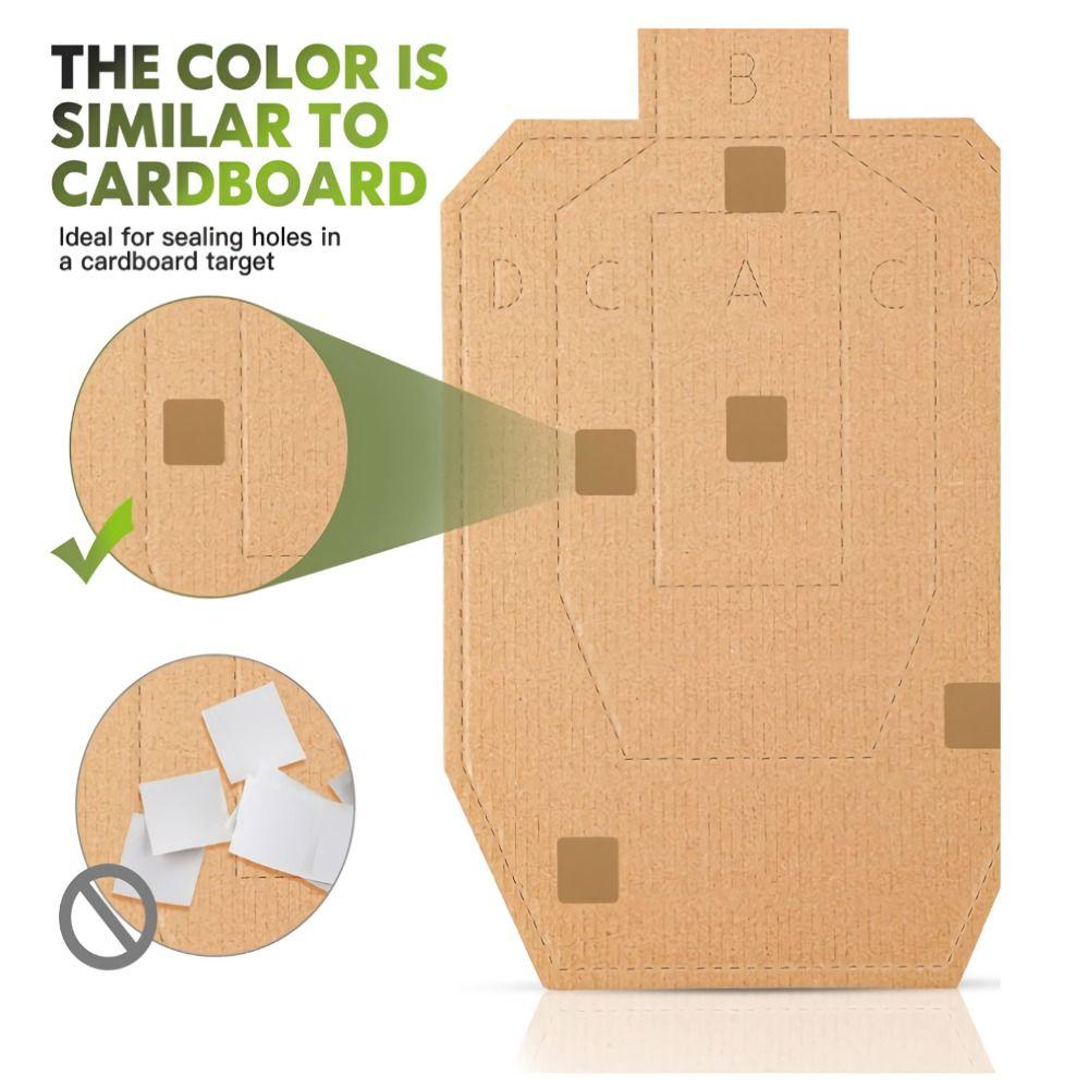 Self-Adhesive Target Stickers for Long&Short Range Shooting Target Stickers Square Target Pasters