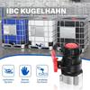 Ball Valves Adapter Corrosion Resistant 75mm Shutoff Valves Water Tanks  Valves for Industrial Liquid Container Draining