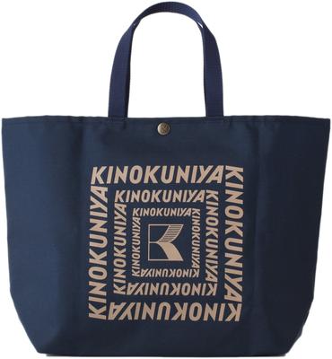Экологичная сумка Kinokuniya M темно-синяя [KINOKUNIYA]