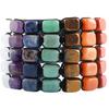 Colorful Natural Stone Adjustable Bracelets - Stylish and Versatile Hand-Woven Jewelry