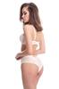 Комплект белья: бюстгальтер push-up и трусики бразилиана Leilieve (74898)