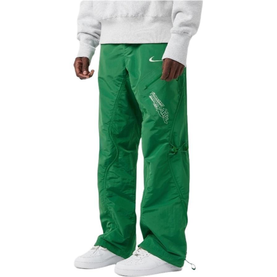 Nike X Off-White Mc Брюки 'Kelly Green' Мужские DV4393-389