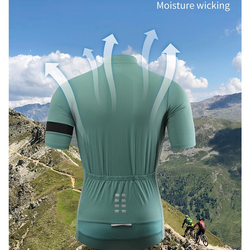 WOSAWE Женский и мужской велосипедный трикотаж Синий велосипедный дышащий тонкий трикотаж для шоссейного велосипеда Легкая одежда для активного отдыха Женские футболки Быстросохнущие топы