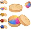Dumpling Squishies носит с собой мягкую и нелипкую игрушку-антистресс для сжимания руками с эффектом отскока