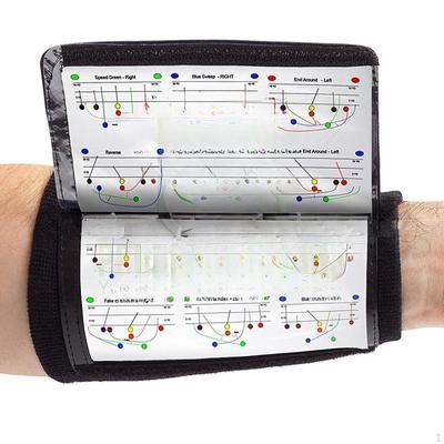 Playbook Wristband Руководство тренера Портативный софтбольный браслет Баскетбол Футбол Игра