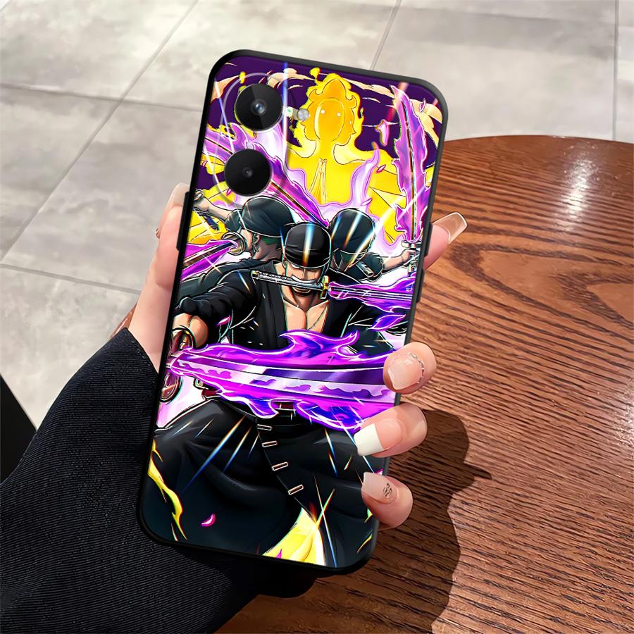 Чехол для телефона для Realme GT Master Neo2 12 14 11 Pro C25 P3 Ultra C21 C15 C12 C33 C35 C53 C55 Nazro 50 50i One Piece Зоро