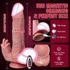 Реалистичный дилдо телескопический вибратор мастурбация анальная пробка для женщин проникающий дик пенис для взрослых с подогревом пульт дистанционного управления секс-игрушки