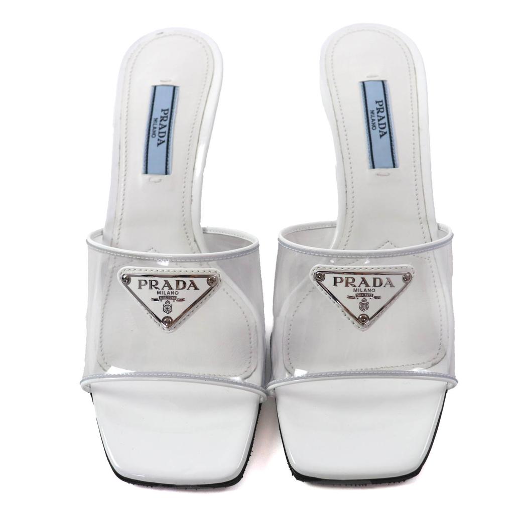 Excellent PRADA Sandals white leather Women 34 Used