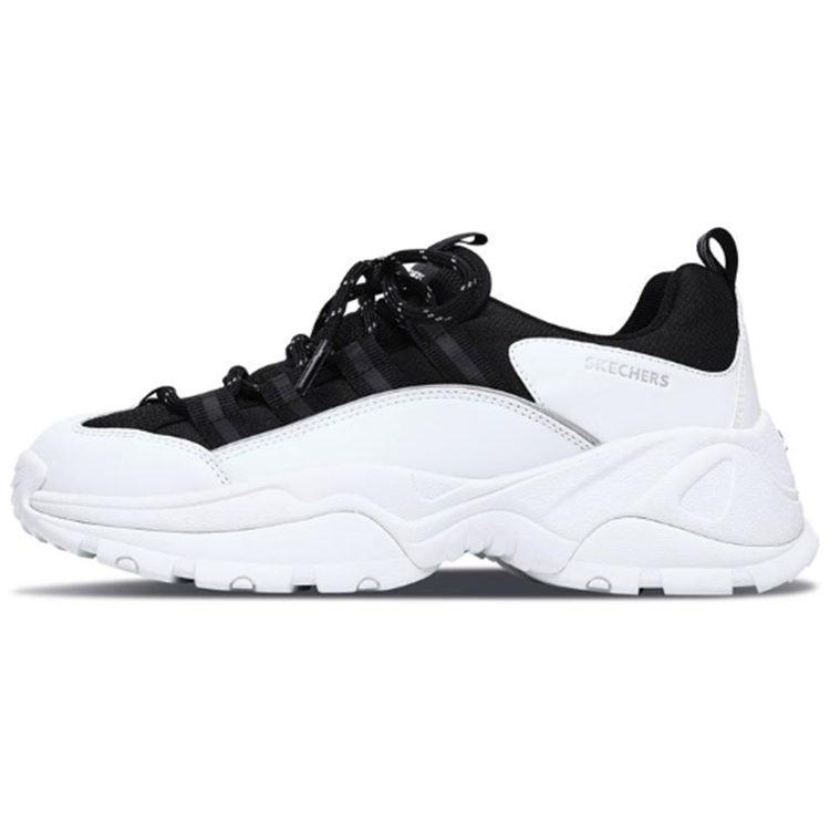 Skechers Kozmiks Низкие Беговые Кроссовки Черный/Белый Женские 13410-WBK