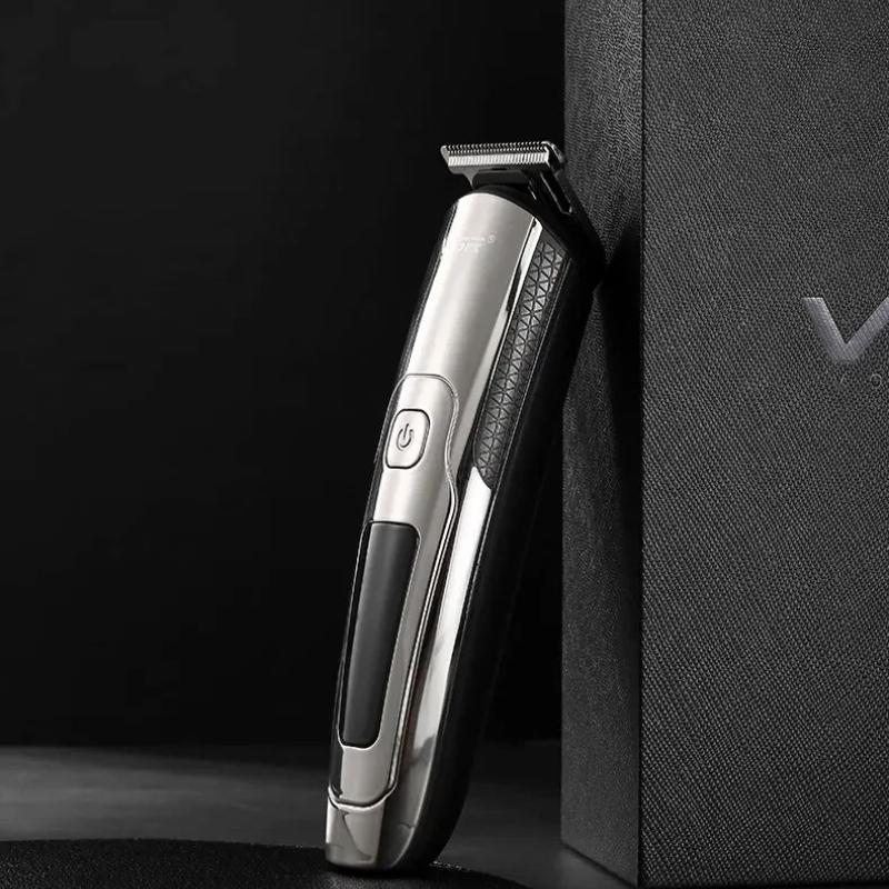 Оригинальная электрическая бритва VGR V-072, полностью водонепроницаемая, легкая машинка для стрижки волос для мужчин, машинка для стрижки под масло с LED-дисплеем, электрическая домашняя машинка для стрижки, бритва