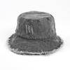 Шляпа Basin Bucket Hat - легкая, состаренная, с необработанным краем, повседневная кепка Fisherman для женщин и девочек - синяя джинсовая стирка, идеально подходит для улицы