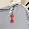 Sports Keychain Pendant Decorative Kettlebell Dumbbell Design Keyring Car Keys Bags Backpacks Accessory