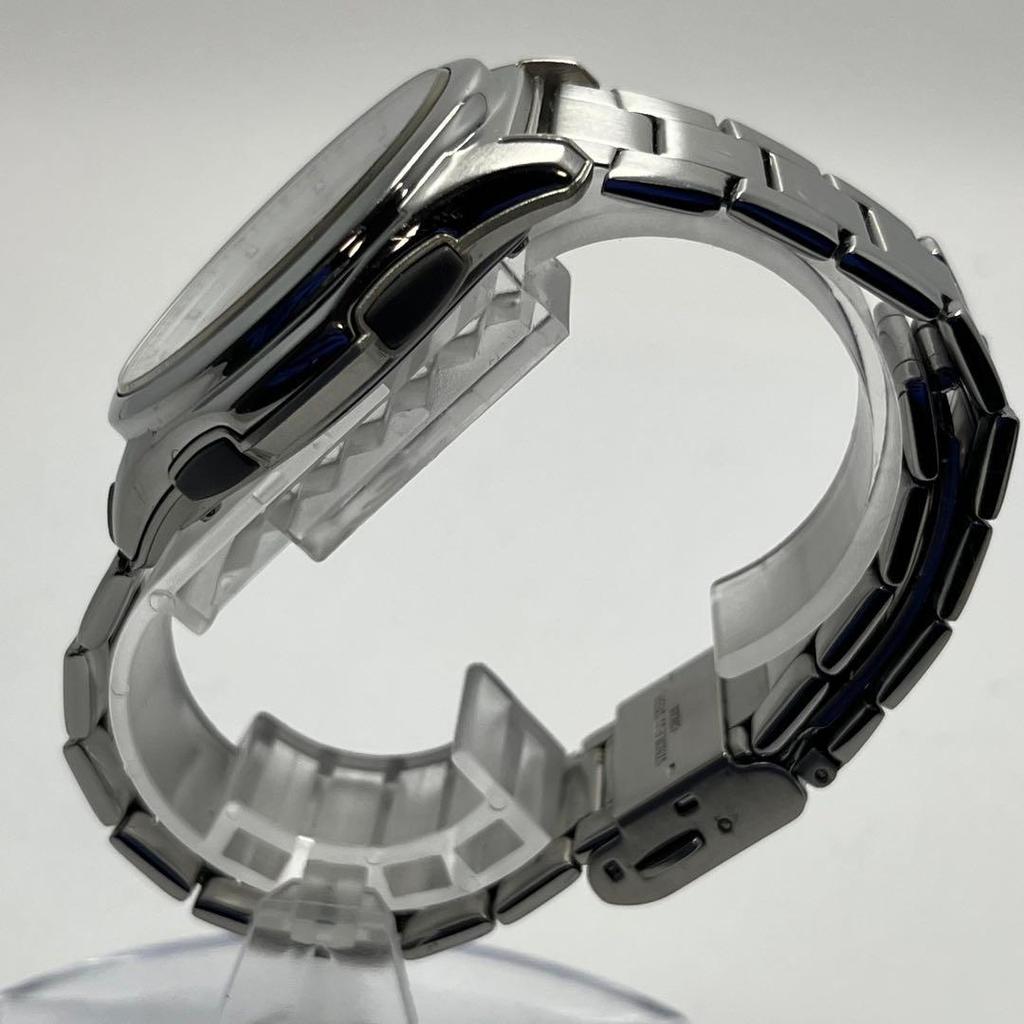 Б/у, хорошее состояние, CASIO Wave Ceptor WVA-M630, серебристый, с питанием от солнца, радиоуправляемый