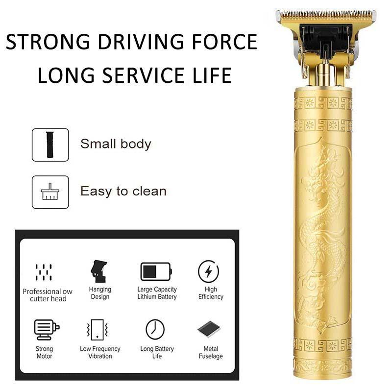 Профессиональная электрическая машинка для стрижки волос для мужчин, перезаряжаемая от USB, мужская электробритва, триммер для волос, машинка для стрижки бороды, парикмахерская машина для стрижки волос