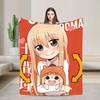 Soft Warm BlanketsBoy Girl Picnic Himouto Umaru Chan Throw Blanket  Flannel Bedspread For Outdoor Novelty Sofa Bed Cover