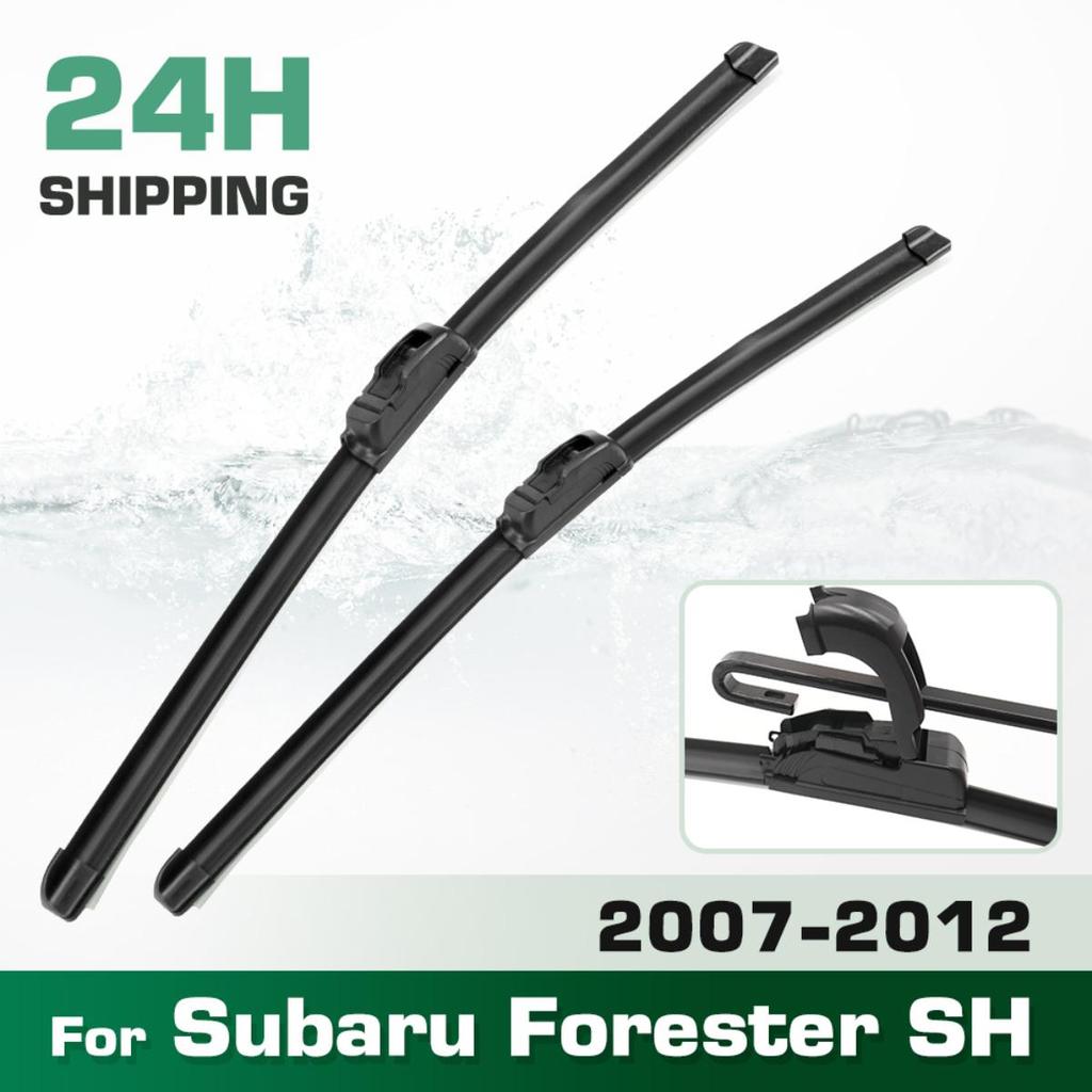 For Subaru Forester SH 2007-2012 2008 2009 2010 2011 Wiper Front Wiper Blades Windshield Windscreen Window Brush 24"+18