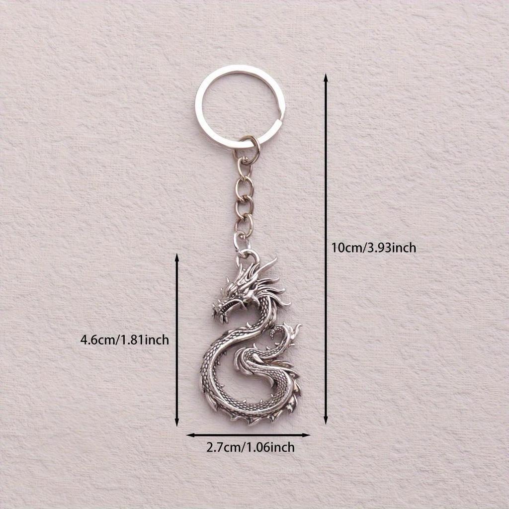 Ожерелье с подвеской «Дракон зодиака»: Стильный, простой, универсальный дизайн для мальчиков и девочек — универсальный для весенних и летних свитеров.