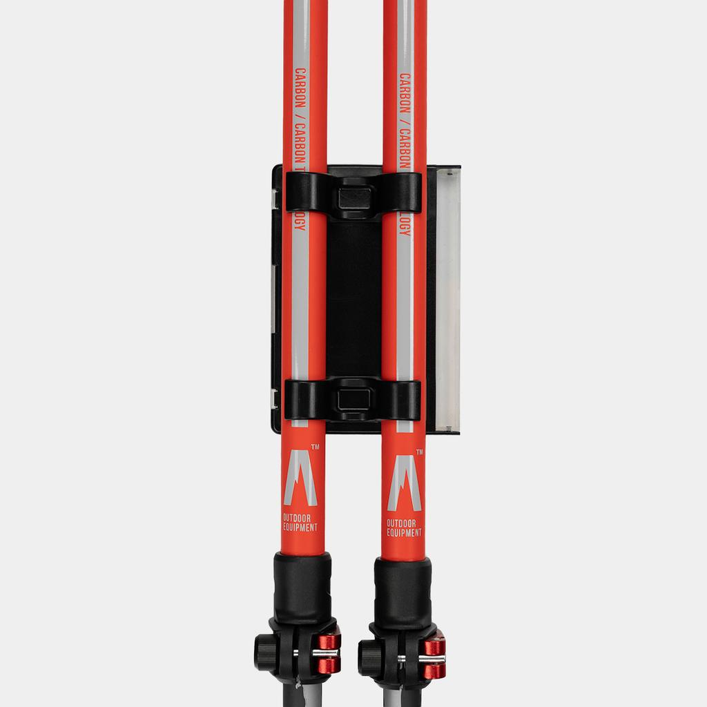 Nordic Walking Poles Alpinus Braunberg Red Nx43601