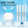 Rechargeable Whitening Kit Dental Instrument Set Teeth Whitening Gel Bleaching System Mouth Trays
