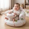 Detachable Tray Inflatable Baby Seat Lightweight Baby Sofa Portable Baby Chair  Bathing