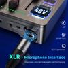 Игровой аудиомикшер FIFINE, потоковый 4-канальный RGB-микшер с интерфейсом микрофона XLR, для игрового голоса, подкастов, AmpliGame SC3