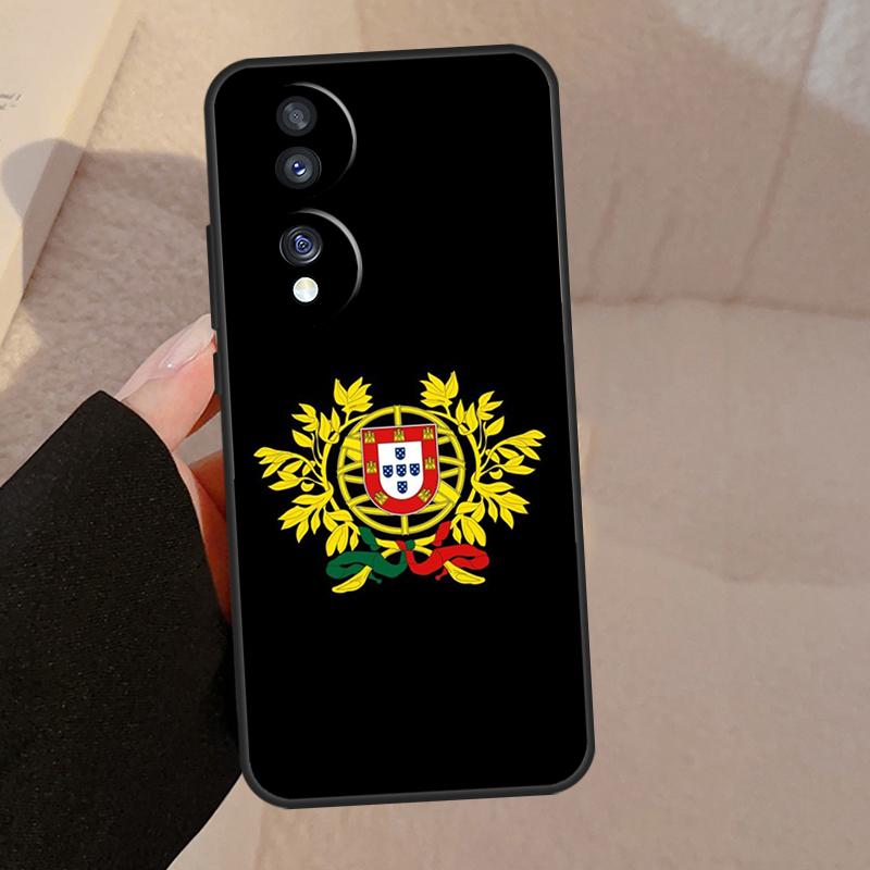Флаг Португалии Чехол для Honor Magic V5 5 6 7 Pro для Honor 200 400 Lite 50 70 90 X8a X8b X9a X9b X9c Обложка