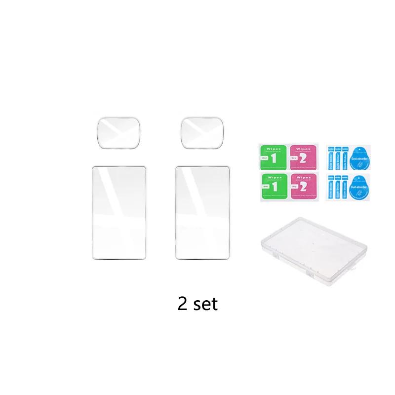 For DJI OSMO Pocket 3 Lens Tempered Glass+Screen Protector for DJI Pocket 3 Gimbal Camera 9H Anti-Scratch Protective Glass Film