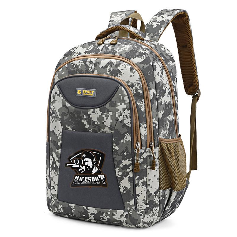 Рюкзак Оксфорд Модная Ткань Большая Вместимость Для Путешествий Ежедневного Использования