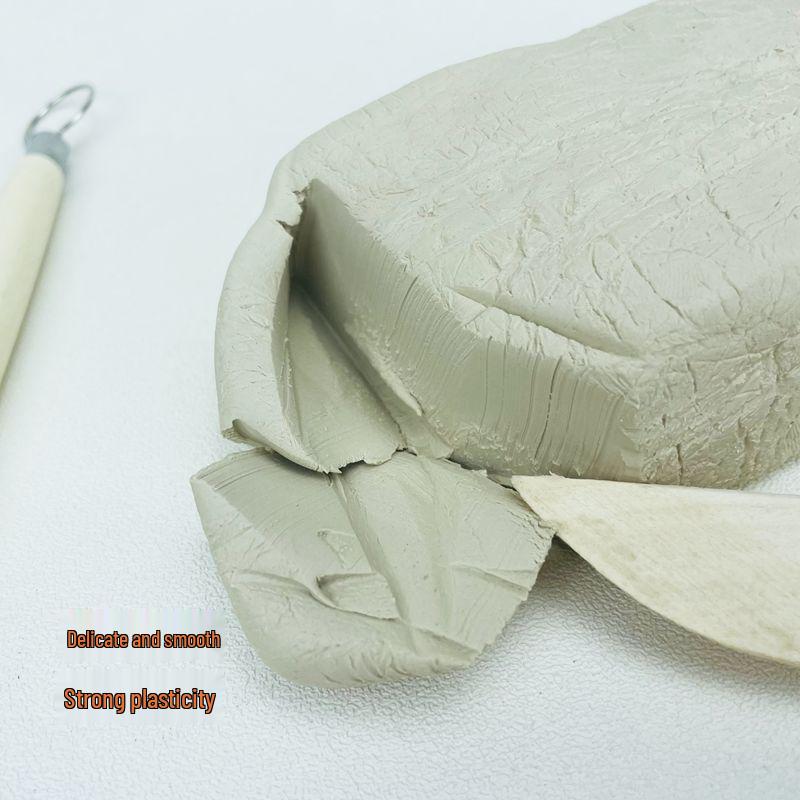 Air-Dry No-Bake Pottery Clay and Tool Set for Shaping and Sculpting