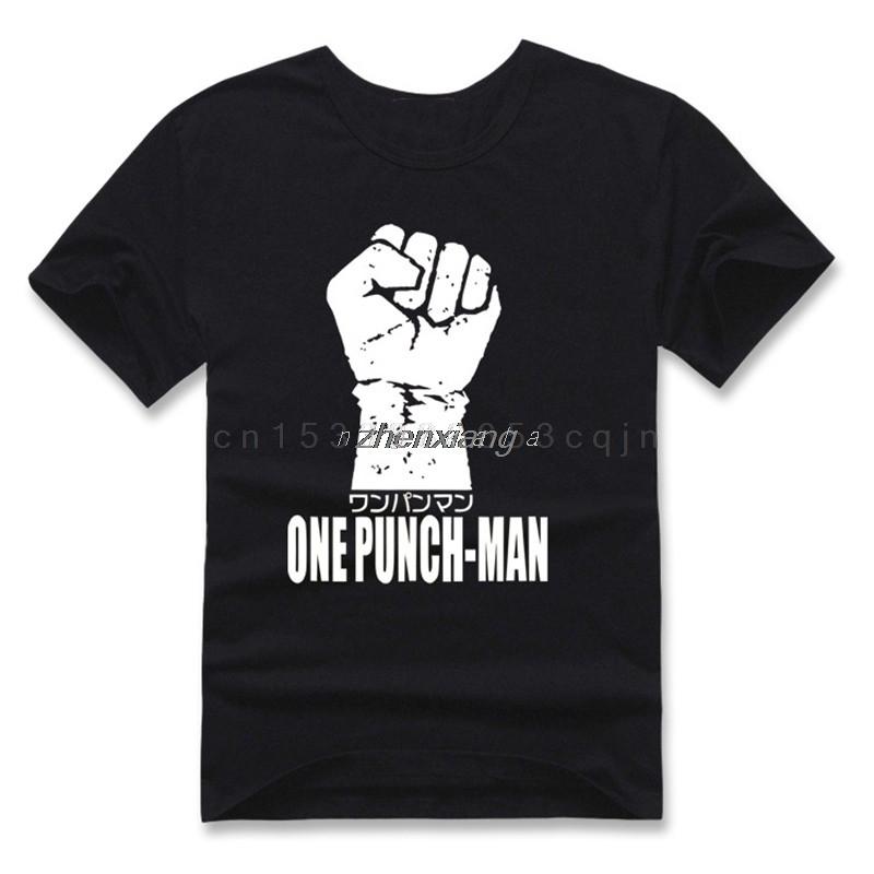 One Punch Man Fashion T-shirt Anime Men One-Punch High Quality Printed 100% Cotton European Size XS-5XL Tee Shirts