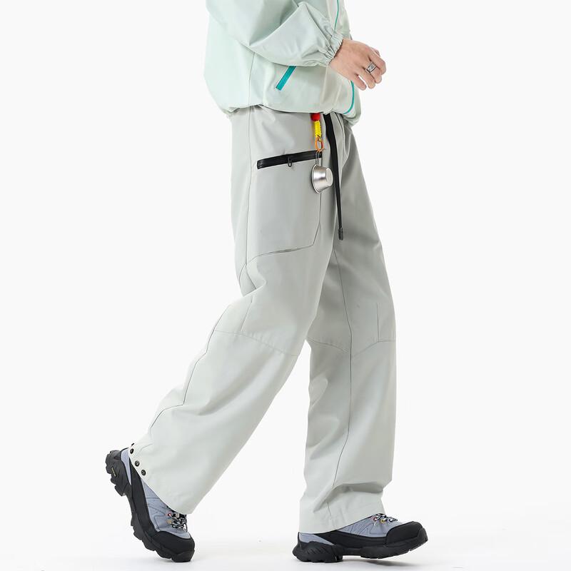 Izzue Мужские прямые брюки карго и повседневные брюки