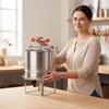 Stainless Steel Honey Press Splash Guard Manual Efficient Separation