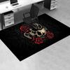 Chair Mat: Gothic Snake & Skull Office Carpet - Large Size, Home Decor, Sofa Rug, Gift for Office or Bedroom0214A