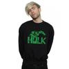 Marvel Mens Hulk Pixelated Sweatshirt