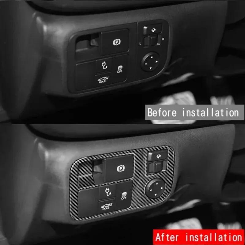 For Hyundai IONIQ6 IONIQ 6 2024 ABS Car Headlight Head Lamp Switch Button Panel Cover Trim Interior Accessories