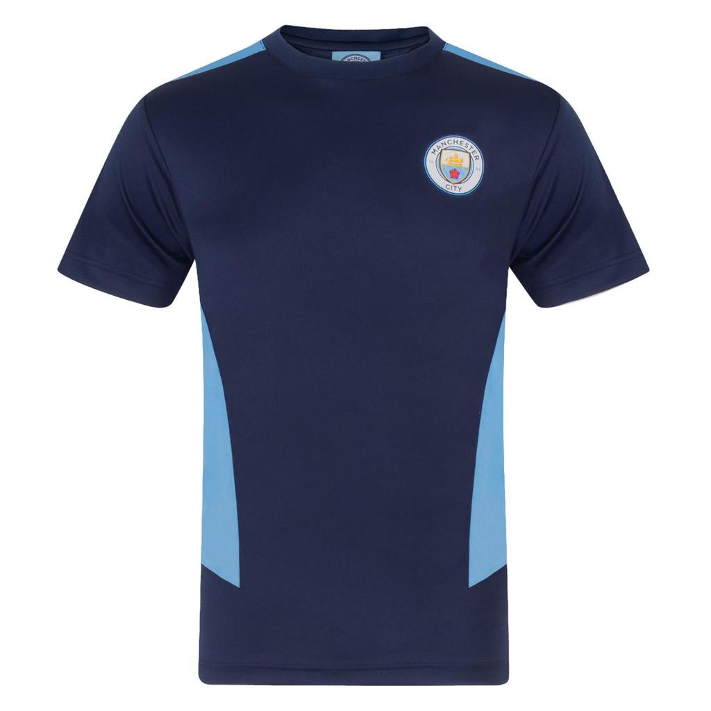 Manchester City FC Mens Football Polyester T-Shirt