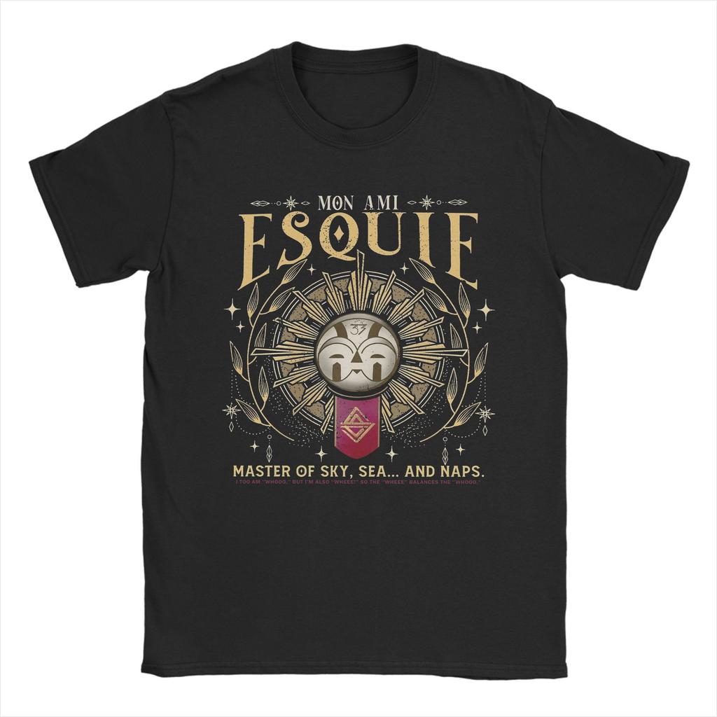 Esquie Clair Obscur Expedition Цитаты Футболка Мужская Игра Хлопковые Футболки Круглый Вырез Короткий Рукав Оверсайз Футболка Подарок