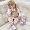 Фабричный заказ 24-дюймовая хлопковая кукла, имитация младенца, большая кукла из винила, кукла, игрушка для девочки