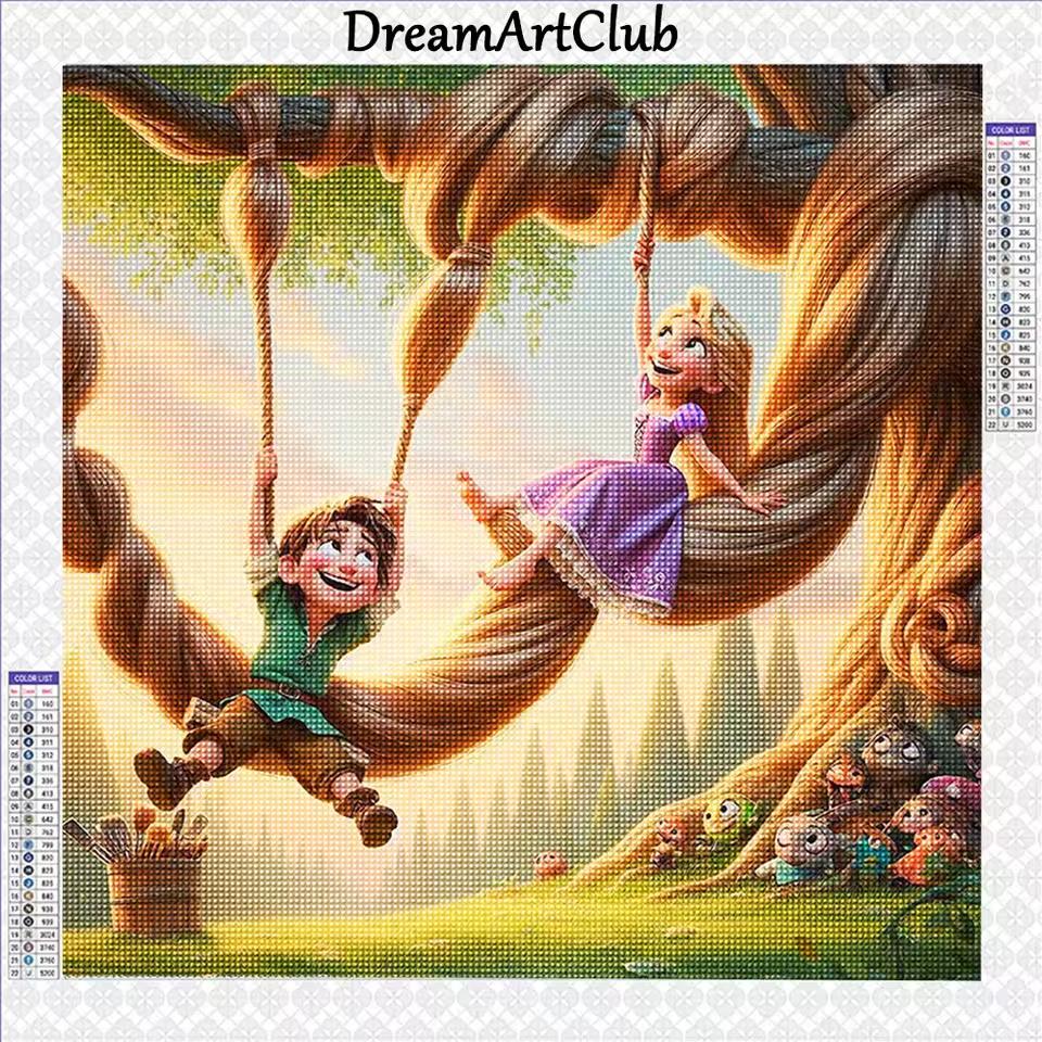 Набор для алмазной мозаики Disney 5D DIY Алмазная вышивка Крестик Ручная работа Искусство Подарок Поделки Декор для дома