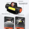 Перезаряжаемый светодиодный фонарик COB USB, мощный магнитный фонарь, супер яркий водонепроницаемый налобный фонарь для рыбалки на открытом воздухе