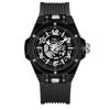 Fashion Hollow Mechanical Watch for Men Waterproof Transparent Shell Student Watch for Men