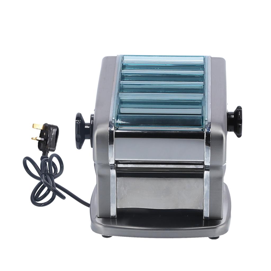 4Blades Electric Pasta Noodle Maker Stainless Steel FullAuto Dough Rolling Machine