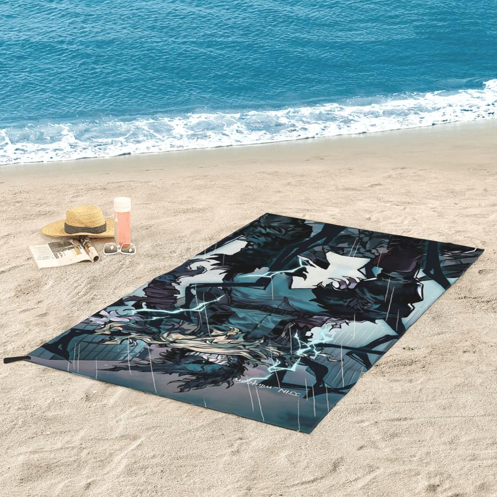 My Hero Academia Beach Towel Soft Microfiber Quick Dry Absorbent Quick Towels For Bath