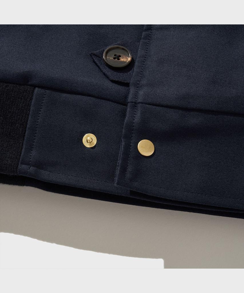 Vdr Heavy Moleskin Motorcycle Fur Jacket [Deep Indigo]